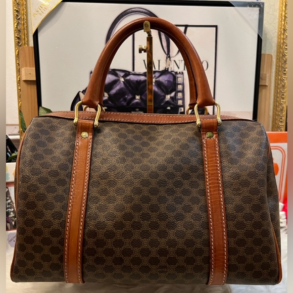 Celine Macadam Vintage Boston Bag - Picture 2 of 13